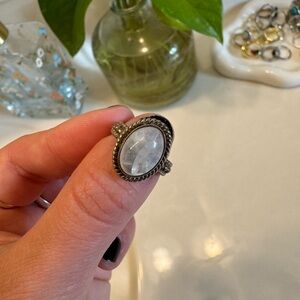 Moonstone ring